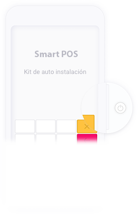 Smart POS - presiona botón lateral ENCENDER